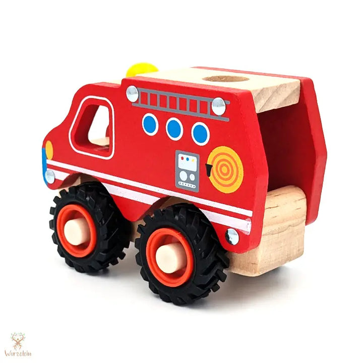 Spielzeugauto Feuerwehrauto - Wurzelein