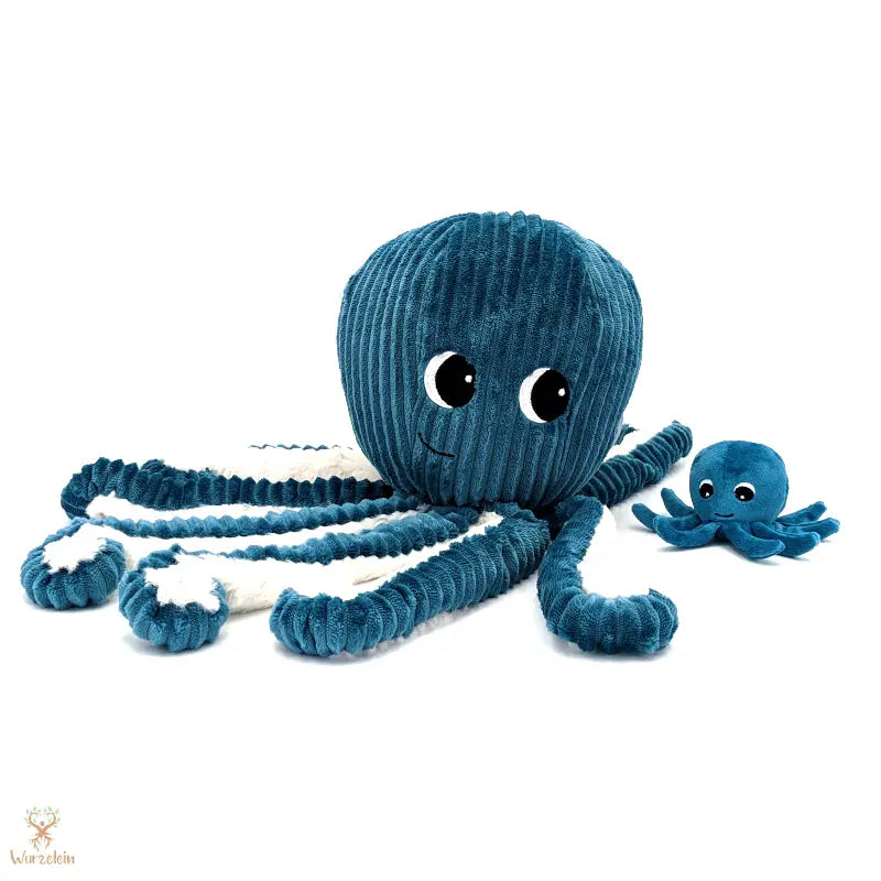 Kuscheltier Oktopus mit Baby - Wurzelein