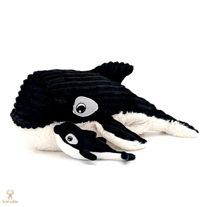 Kuscheltier Orca mit Baby - Wurzelein