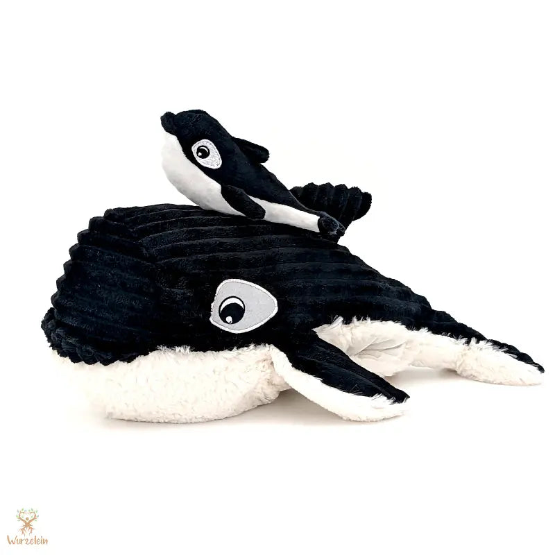 Kuscheltier Orca mit Baby - Wurzelein