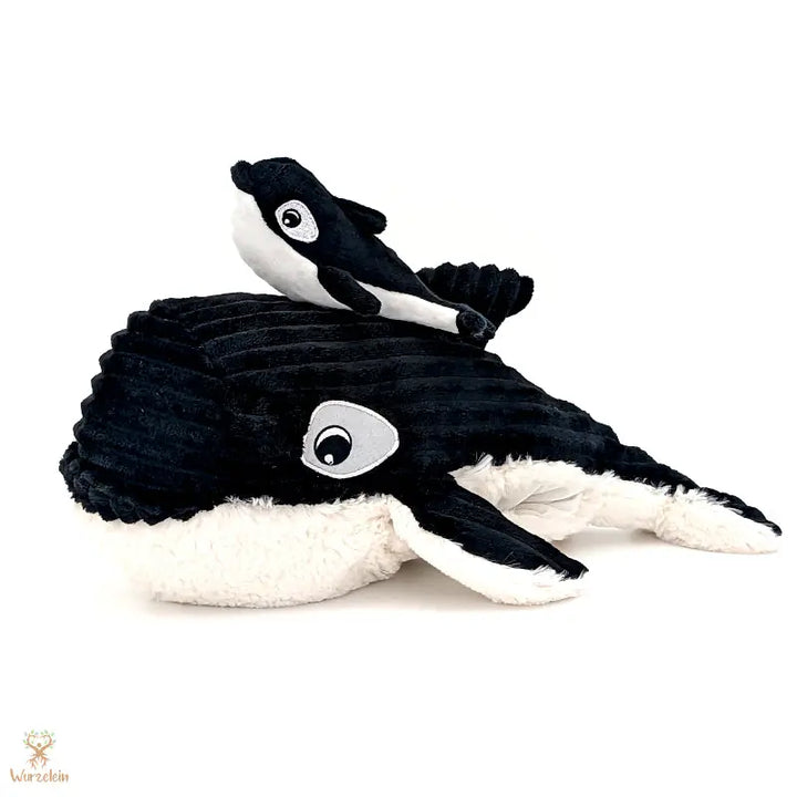 Kuscheltier Orca mit Baby - Wurzelein