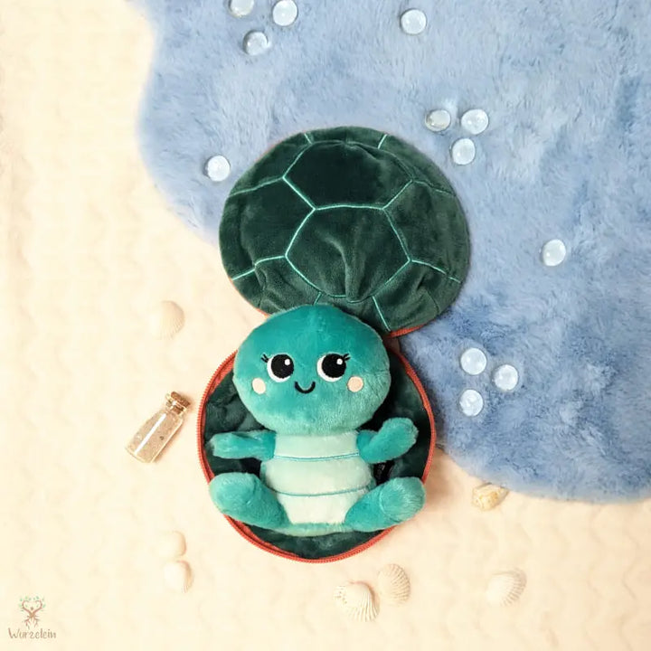 Kuscheltier Schildkröte Pfirsich Les Déglingos 1