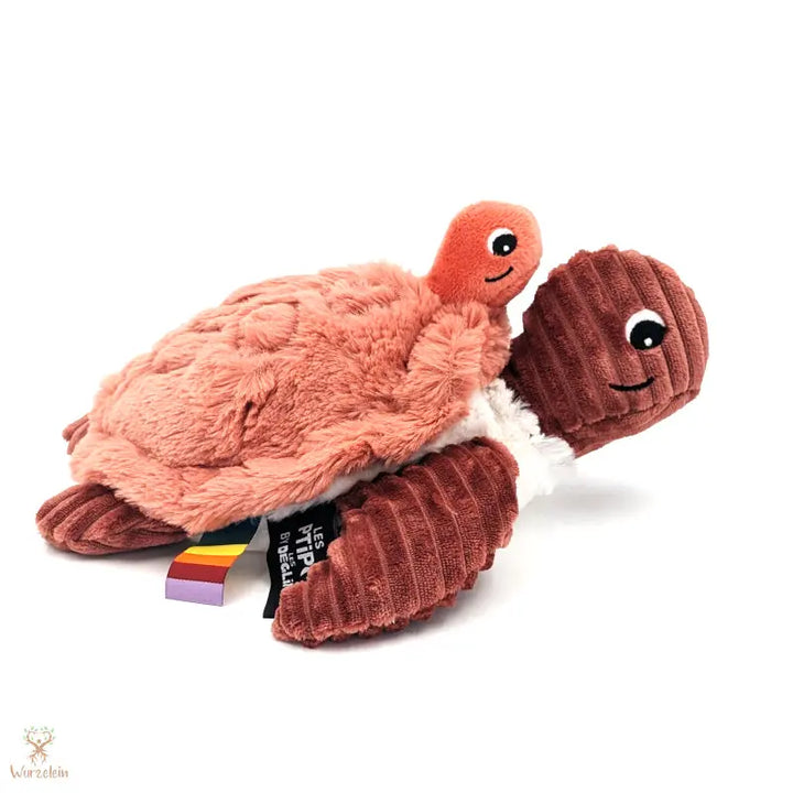 Kuscheltier Schildkröte mit Baby - Wurzelein