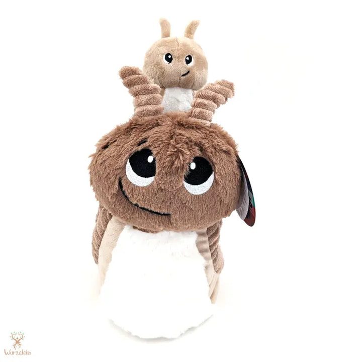 Kuscheltier Schnecke mit Baby - Wurzelein