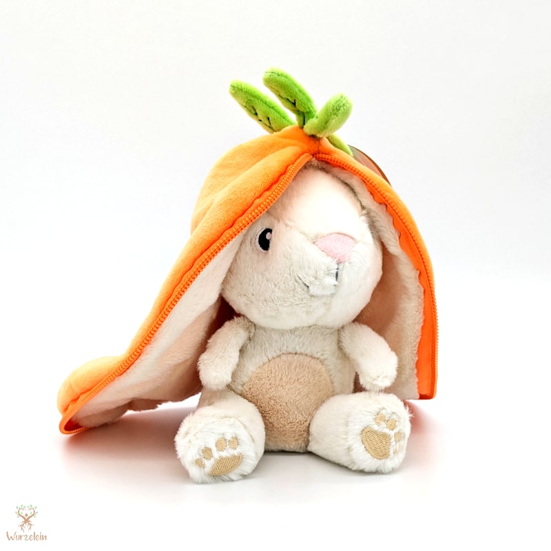 Kuscheltier Hase & Karotte Les Déglingos