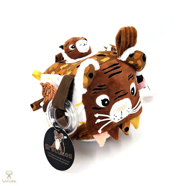 Motorikspielzeug Aktivitätswürfel Speculos Tiger - Wurzelein