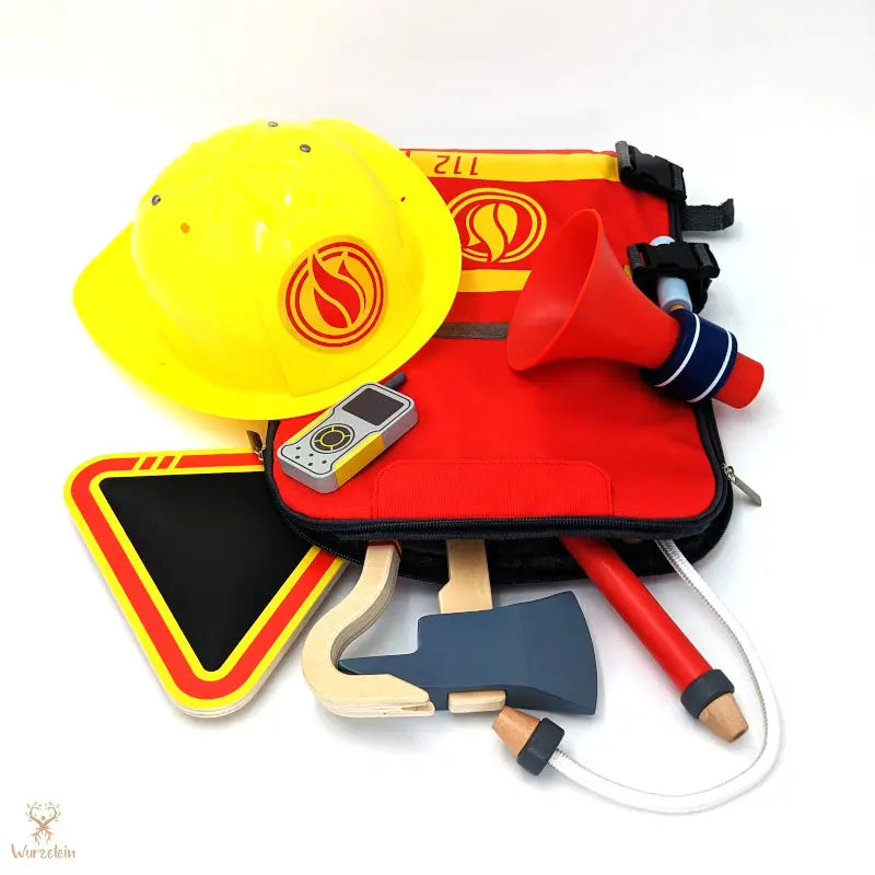 Rollenspielzeug Feuerwehrrucksack - Wurzelein