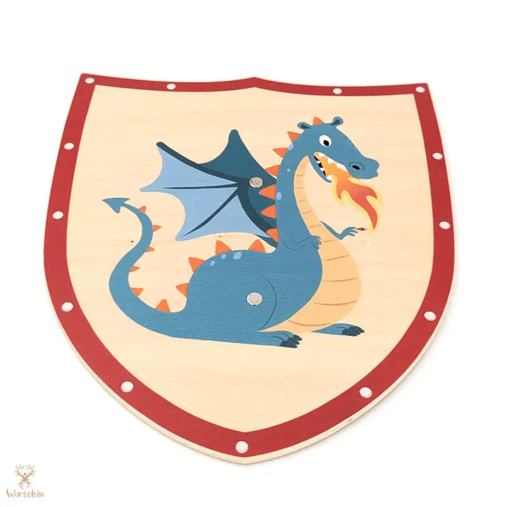 Schwert und Schild Drache - Wurzelein