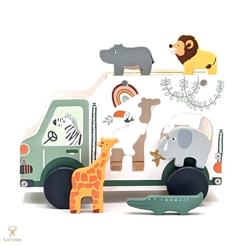 Spielzeugauto Safari Truck - Wurzelein